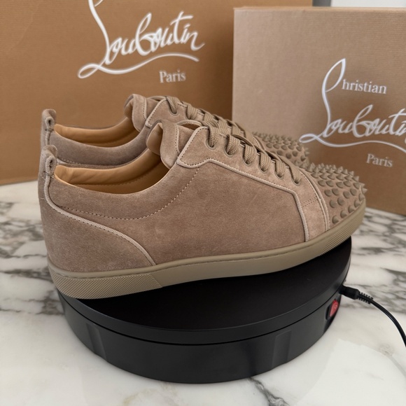 Christian Louboutin 3160934 Men\'s Louis‎ Junior spikes Orlato Flats, 43
